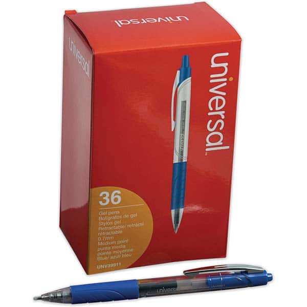 UNIVERSAL - Pens & Pencils Type: Comfort Grip Stick Pen Color: Blue - Exact Tooling