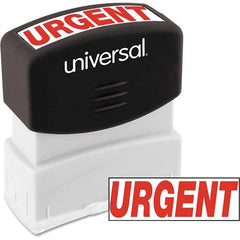 UNIVERSAL - Pre-inked Stock Stamps Type: Message Message: URGENT - Exact Tooling