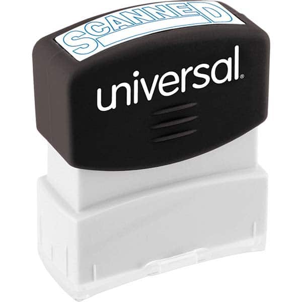 UNIVERSAL - Pre-inked Stock Stamps Type: Message Message: SCANNED - Exact Tooling