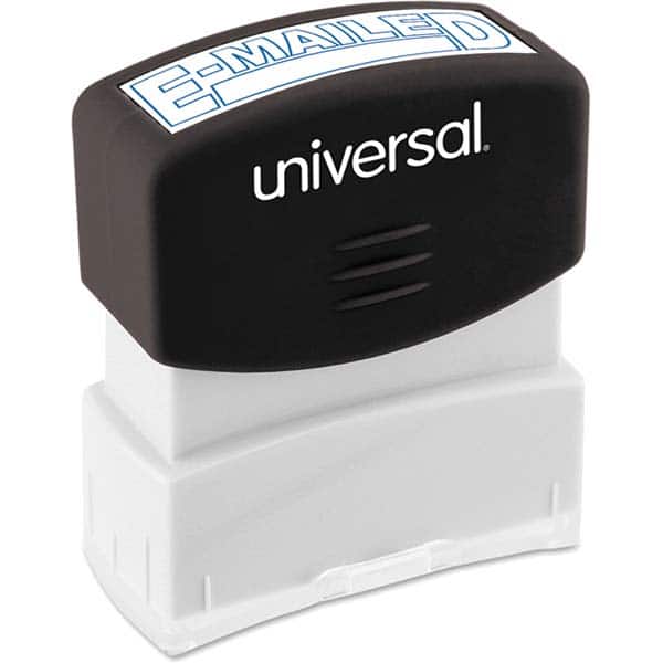 UNIVERSAL - Pre-inked Stock Stamps Type: Message Message: E-MAILED - Exact Tooling