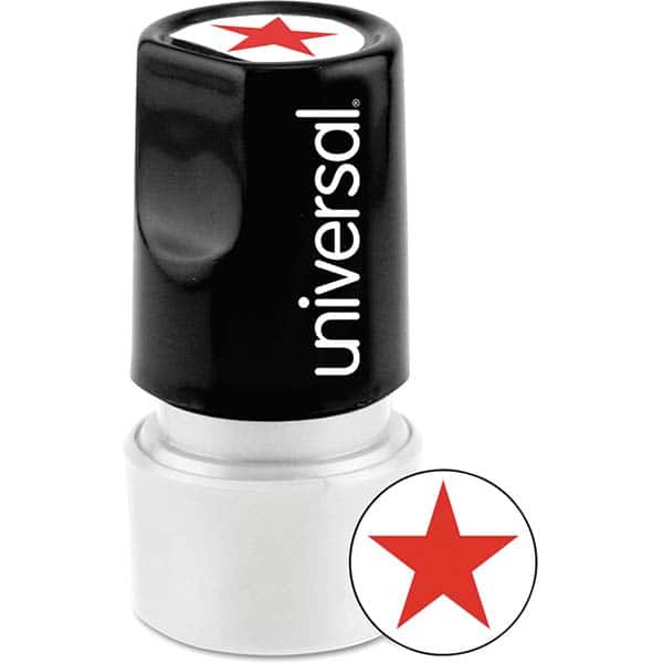 UNIVERSAL - Pre-inked Stock Stamps Type: Message Message: STAR (ICON) - Exact Tooling