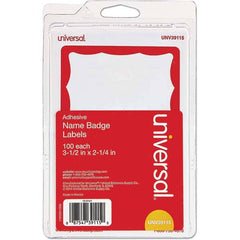 UNIVERSAL - Labels, Ribbons & Tapes Type: Badges Color: White/Red - Exact Tooling