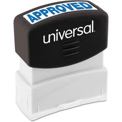 UNIVERSAL - Pre-inked Stock Stamps Type: Message Message: APPROVED - Exact Tooling