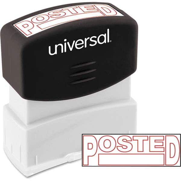 UNIVERSAL - Pre-inked Stock Stamps Type: Message Message: POSTED - Exact Tooling