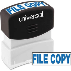 UNIVERSAL - Pre-inked Stock Stamps Type: Message Message: FILE COPY - Exact Tooling