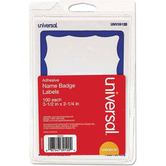 UNIVERSAL - Labels, Ribbons & Tapes Type: Badges Color: White/Blue - Exact Tooling
