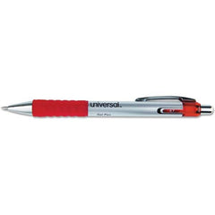 UNIVERSAL - Pens & Pencils Type: Comfort Grip Retractable Pen Color: Red - Exact Tooling