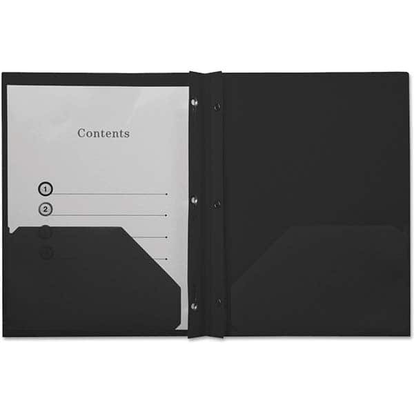 UNIVERSAL - Portfolios, Report Covers & Pocket Binders Three Hole Report Cover Type: Report Cover-Tang/Prong Binding Width (Inch): 9.84 - Exact Tooling