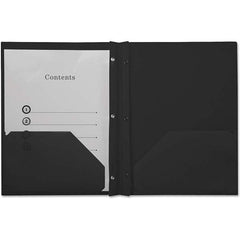 UNIVERSAL - Portfolios, Report Covers & Pocket Binders Three Hole Report Cover Type: Report Cover-Tang/Prong Binding Width (Inch): 9.84 - Exact Tooling
