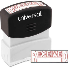 UNIVERSAL - Pre-inked Stock Stamps Type: Message Message: RECEIVED - Exact Tooling