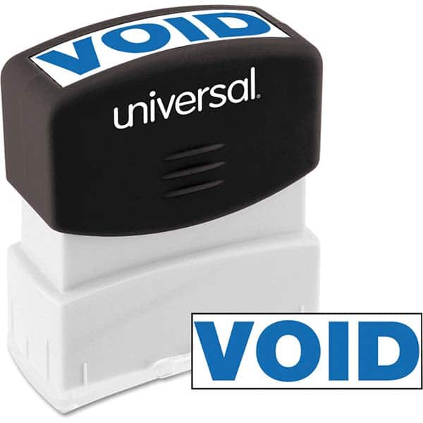 UNIVERSAL - Pre-inked Stock Stamps Type: Message Message: VOID - Exact Tooling