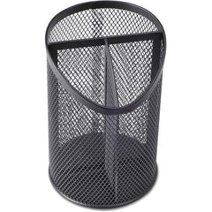 UNIVERSAL - Desktop File Organizers Type: Pencil Cup Color: Black - Exact Tooling