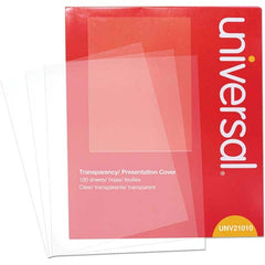 UNIVERSAL - Transparency Films & Sleeves Audio Visual Conference Accessory Type: Transparency Sleeves For Use With: Laser Copiers & Printers - Exact Tooling