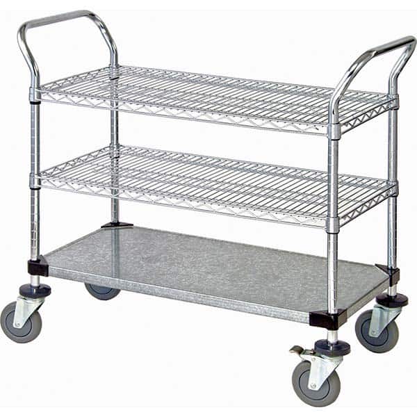Quantum Storage - Carts Type: Utility Cart Load Capacity (Lb.): 1200.000 - Exact Tooling