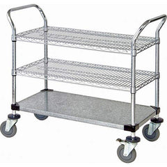 Quantum Storage - Carts Type: Utility Cart Load Capacity (Lb.): 1200.000 - Exact Tooling