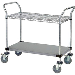Quantum Storage - Carts Type: Utility Cart Load Capacity (Lb.): 1200.000 - Exact Tooling