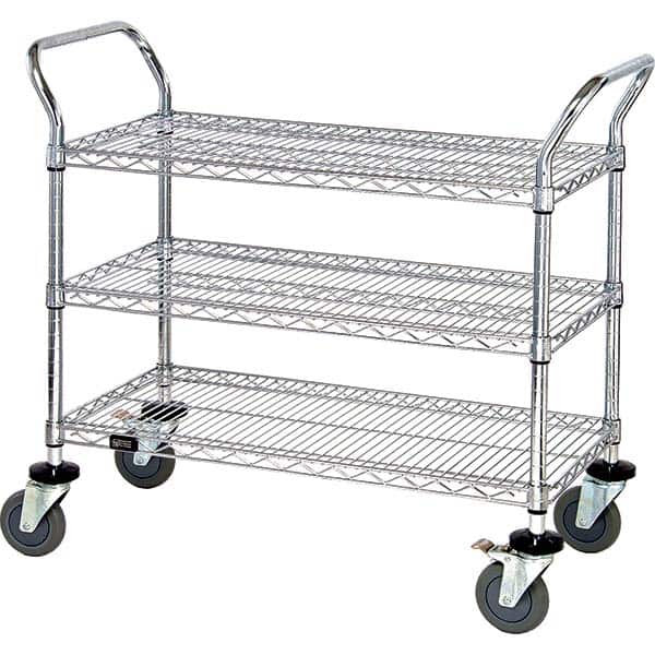 Quantum Storage - Carts Type: Utility Cart Load Capacity (Lb.): 1200.000 - Exact Tooling
