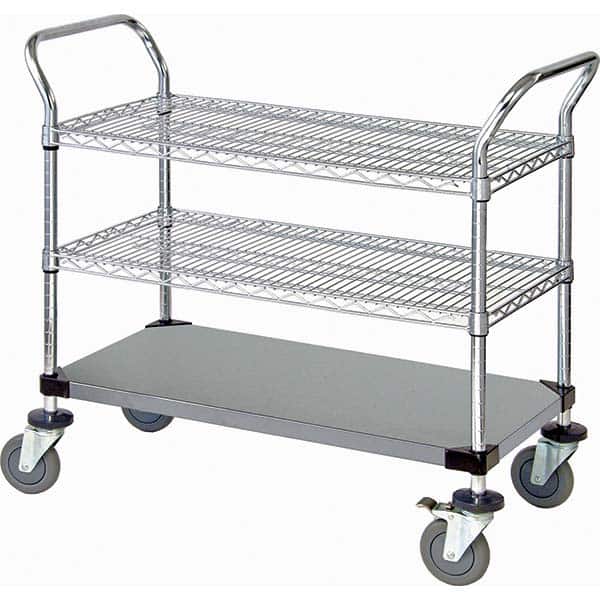 Quantum Storage - Carts Type: Utility Cart Load Capacity (Lb.): 1200.000 - Exact Tooling