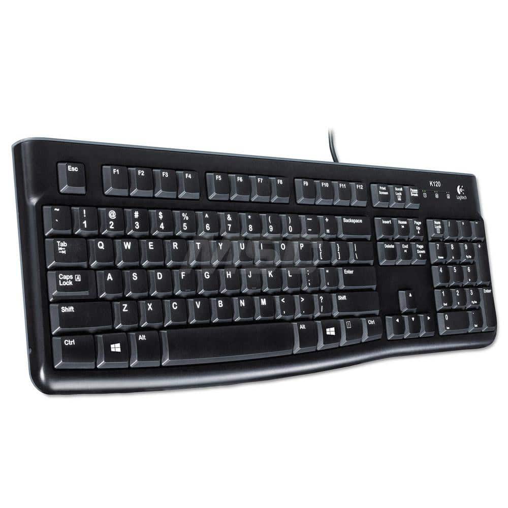 Logitech - Office Machine Supplies & Accessories; Office Machine/Equipment Accessory Type: Keyboard ; For Use With: Computer ; Contents: User Documentation ; Color: Black - Exact Tooling