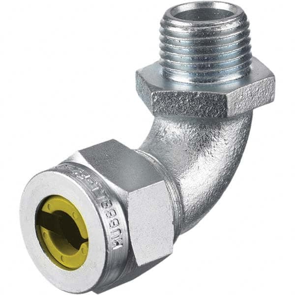 Hubbell Wiring Device-Kellems - 0.63 to 0.75" General Elbow Strain Relief Cord Grip - Exact Tooling