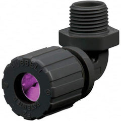 Hubbell Wiring Device-Kellems - 0.75 to 0.88" General Elbow Strain Relief Cord Grip - Exact Tooling