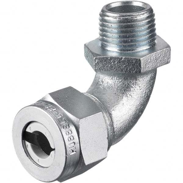 Hubbell Wiring Device-Kellems - 0.25 to 0.38" Liquidtight Elbow Strain Relief Cord Grip - Exact Tooling