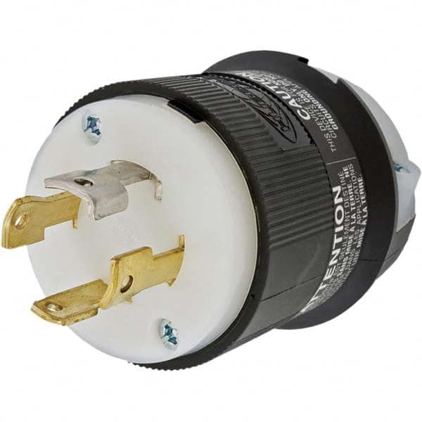 Hubbell Wiring Device-Kellems - 3-Phase Wye 120/208 VAC 30A NEMA L18-30P Industrial Twist Lock Plug - Exact Tooling