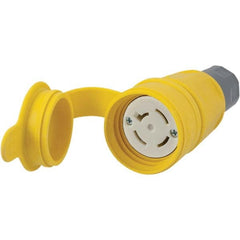 Hubbell Wiring Device-Kellems - 3-Phase 120/208 VAC 20A NonNEMA Industrial Twist Lock Connector - Exact Tooling