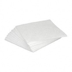 Kimtech - 1/4 Fold Clean Room/Lab/Critical Task Wipes - Poly Pack, 12" x 11-1/2" Sheet Size, White - Exact Tooling