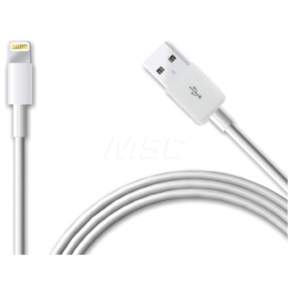 BYTECH - Office Machine Supplies & Accessories; Office Machine/Equipment Accessory Type: Apple Lightning Cable ; For Use With: Apple Devices ; Color: White - Exact Tooling