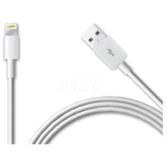 BYTECH - Office Machine Supplies & Accessories; Office Machine/Equipment Accessory Type: Apple Lightning Cable ; For Use With: Apple Devices ; Color: White - Exact Tooling