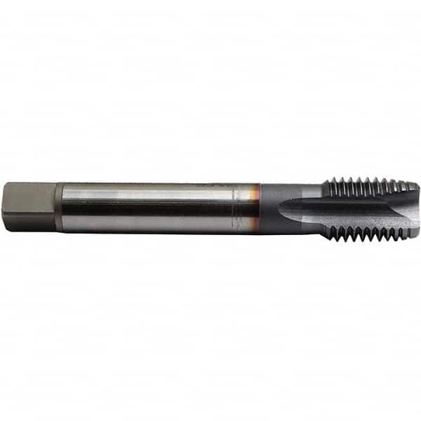 Emuge - #6-48 UNS 2B 0 Flute TiCN Finish Cobalt Spiral Point Tap - Exact Tooling