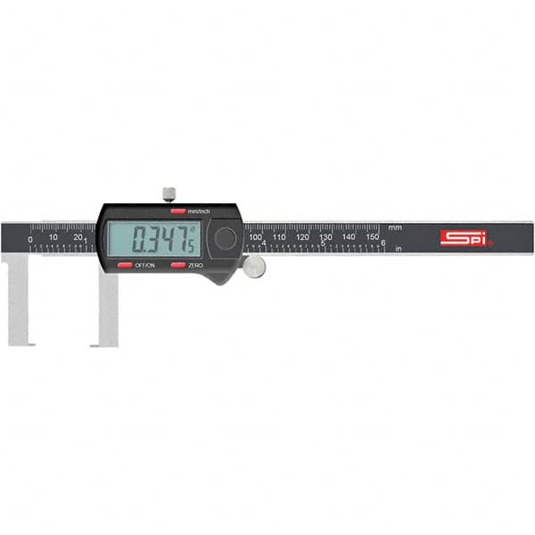 SPI - 0 to 200mm Range, 0.01mm Resolution, Electronic Caliper - Exact Tooling