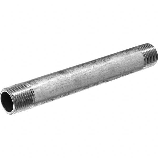USA Sealing - 1 x 6" 6063 Aluminum Pipe Nipple - Exact Tooling