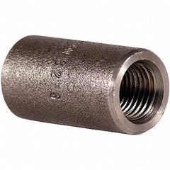 Merit Brass - Black Pipe Fittings; Type: Coupling ; Fitting Size: 2-1/2 (Inch); End Connections: FNPTxFNPT ; Classification: 3000 ; Material: Carbon Steel ; Finish/Coating: Mill/Oil - Exact Tooling