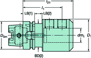 3924102010040120A EM HOLDER - Exact Tooling