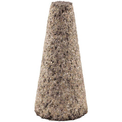 Norton - Cones & Plugs Maximum Diameter (Inch): 1-1/2 Head Thickness (Inch): 2-1/2 - Exact Tooling