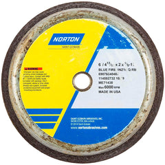 Norton - Tool & Cutter Grinding Wheels Wheel Type: Type 11 Superabrasive Wheel Type Number: B42 - Exact Tooling