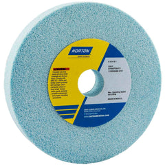 Norton - Bench & Pedestal Grinding Wheels Wheel Diameter (Inch): 6 Hole Size (Inch): 1 - Exact Tooling