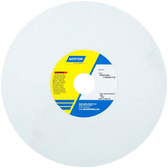 Norton - Bench & Pedestal Grinding Wheels Wheel Diameter (Inch): 8 Hole Size (Inch): 1 - Exact Tooling