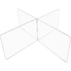 USA Sealing - 48" x 96" Self-Supporting Partition & Panel System-Social Distancing Barrier - Exact Tooling