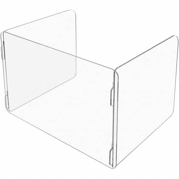 USA Sealing - 36" x 24" Self-Supporting Partition & Panel System-Social Distancing Barrier - Exact Tooling