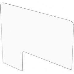 USA Sealing - 48" x 48" Mountable Partition & Panel System-Social Distancing Barrier - Exact Tooling
