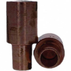 Tuffaloy - Spot Welder Tips For Use With: 7RW Cap Taper Electrode Holder Type: Male Cap F Nose (Radius) - Exact Tooling