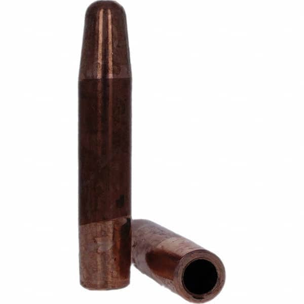 Tuffaloy - Spot Welder Tips For Use With: 5RW Electrode Holder Type: Straight Tip A Nose (Pointed) - Exact Tooling