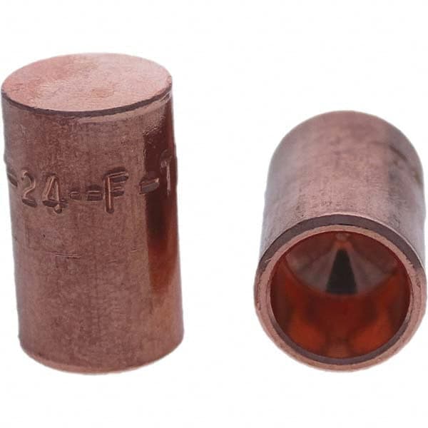 Tuffaloy - Spot Welder Tips For Use With: 4RW Cap Taper Electrode Holder Type: Female Cap F Nose (Radius) - Exact Tooling