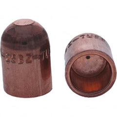 Tuffaloy - Spot Welder Tips For Use With: 5RW Cap Taper Electrode Holder Type: Female Cap B Nose (Dome) - Exact Tooling