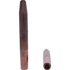 Tuffaloy - Spot Welder Tips For Use With: 4RW Electrode Holder Type: Straight Tip A Nose (Pointed) - Exact Tooling