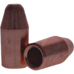 Tuffaloy - Spot Welder Tips For Use With: 4RW Electrode Holder Type: Straight Tip A Nose (Pointed) - Exact Tooling