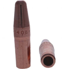 Tuffaloy - Spot Welder Tips For Use With: 4RW Electrode Holder Type: Straight Tip A Nose (Pointed) - Exact Tooling